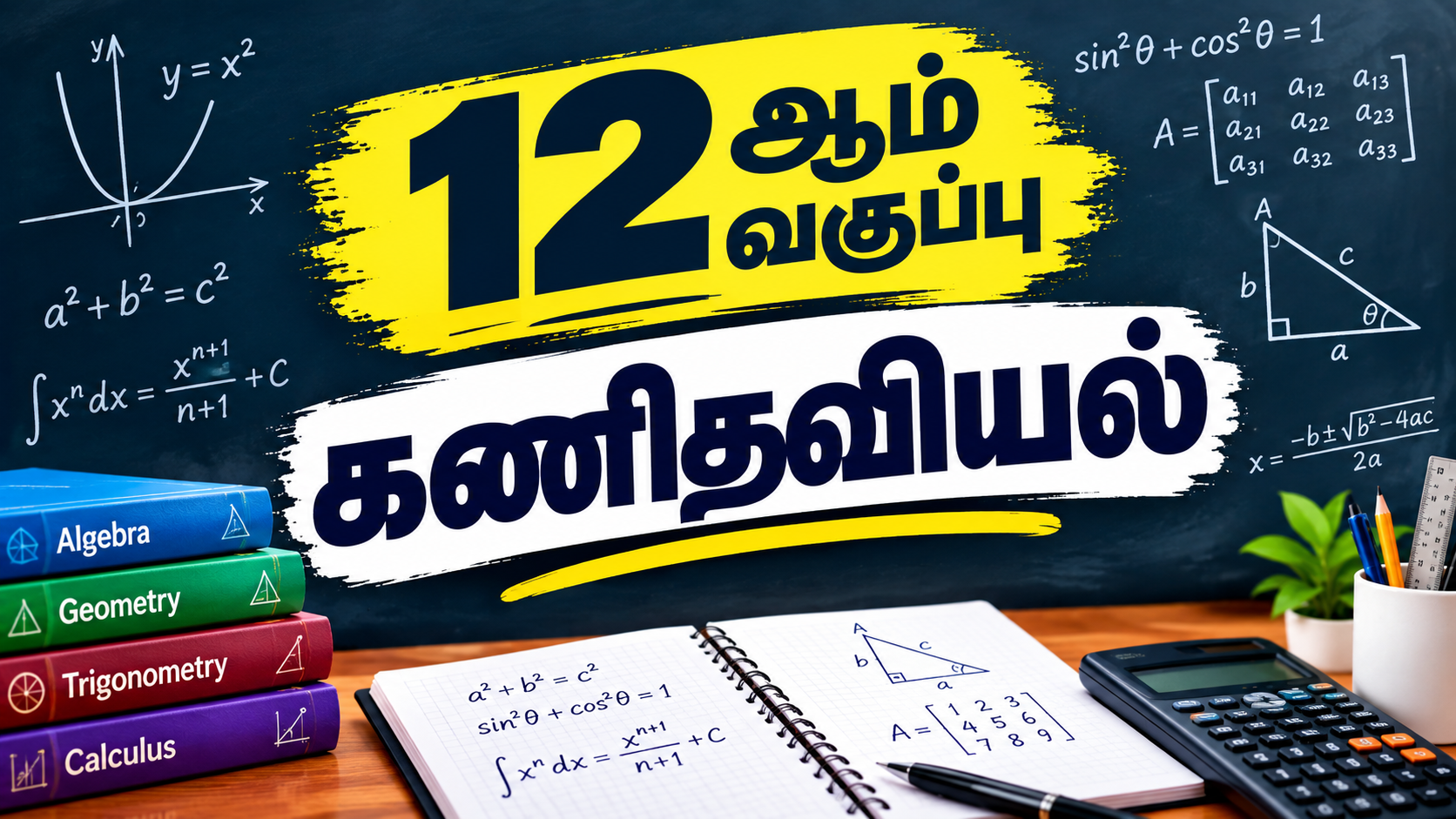 12ஆம் வகுப்பு கணிதவியல்