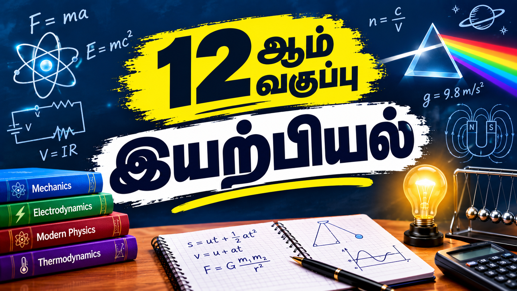 12ஆம் வகுப்பு இயற்பியல்