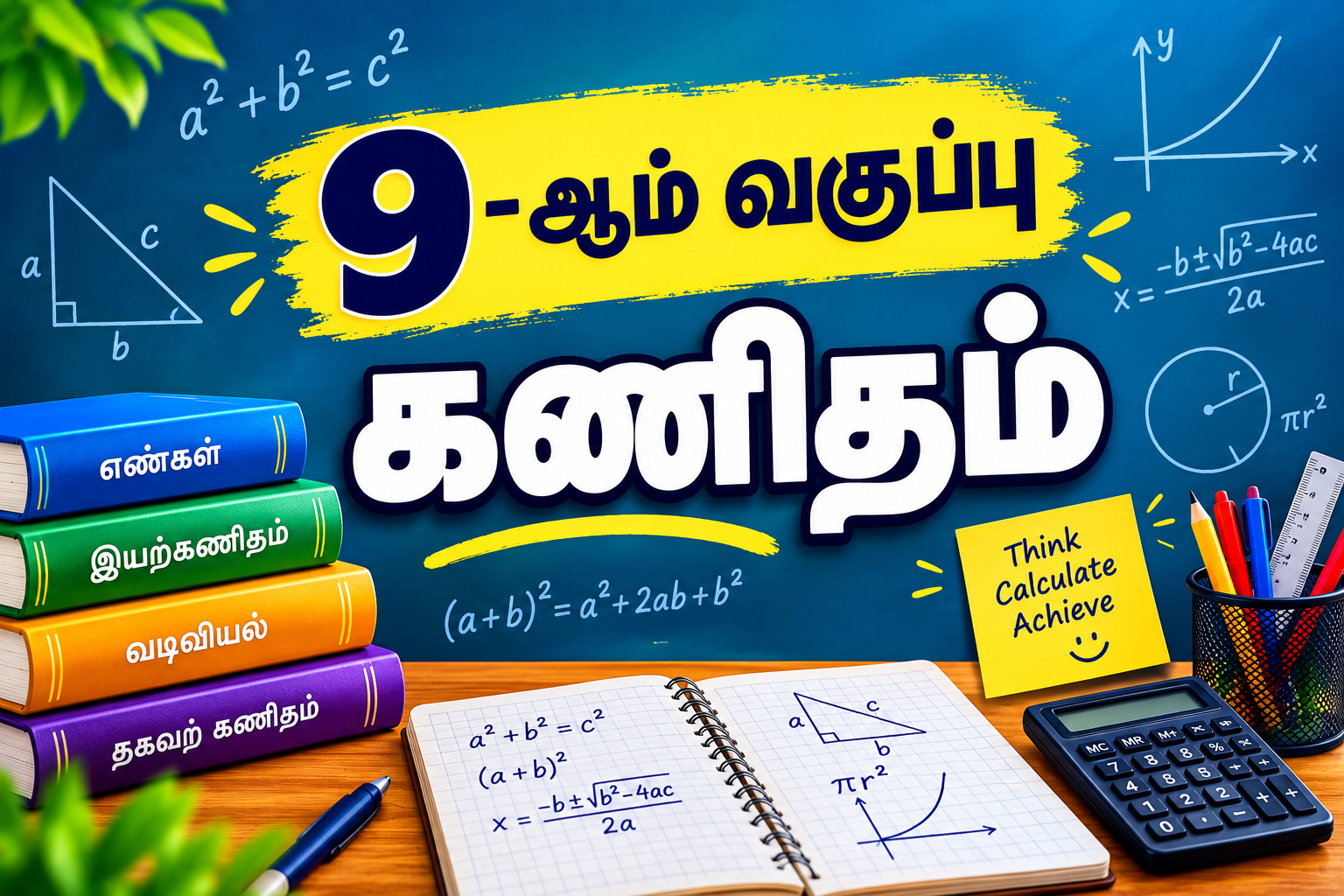 9-ஆம் வகுப்பு கணிதம்